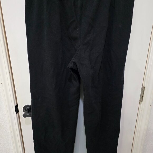 Universal Threads Black Wide-Leg Sweatpants XL – Cozy Casual Lounge Pants - Picture 8 of 9